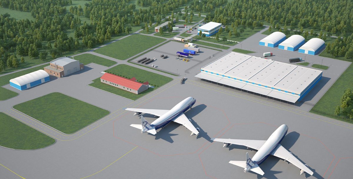 3D Модель Аэропорта